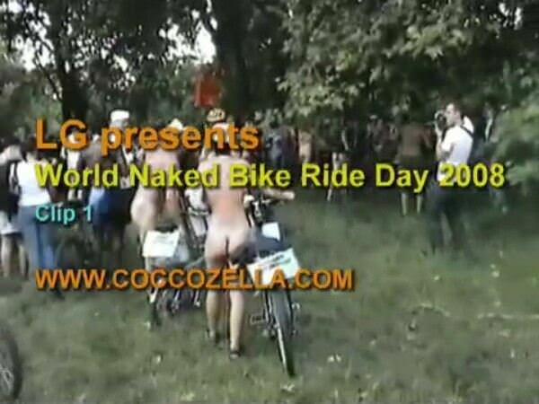 FKK video - world naked bike ride day 2008