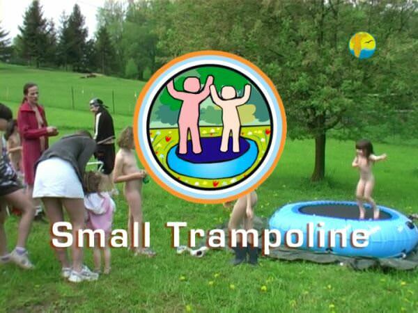 FKK video - Small trampoline