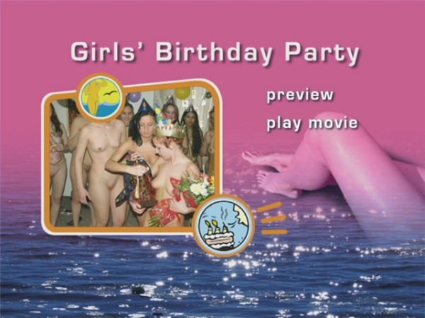 FKK video - Girls birthday party