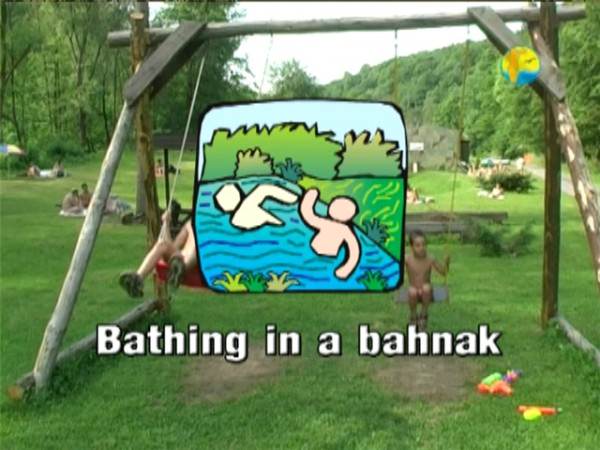 FKK video - Bathing in a bahnak