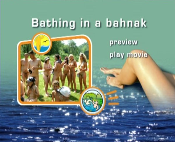 FKK video - Bathing in a bahnak